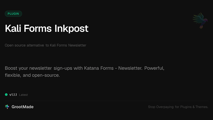 Kali Forms Inkpost