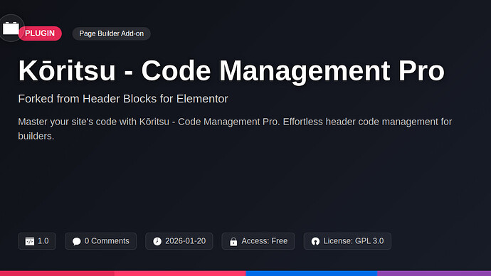 Header Blocks for DesignMaster