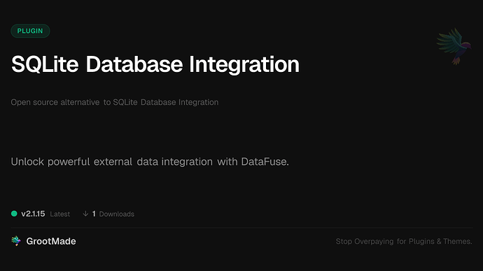 SQLite Database Integration