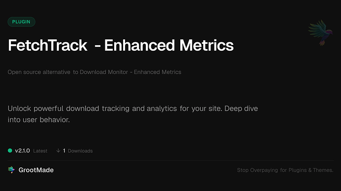 FetchTrack - Enhanced Metrics