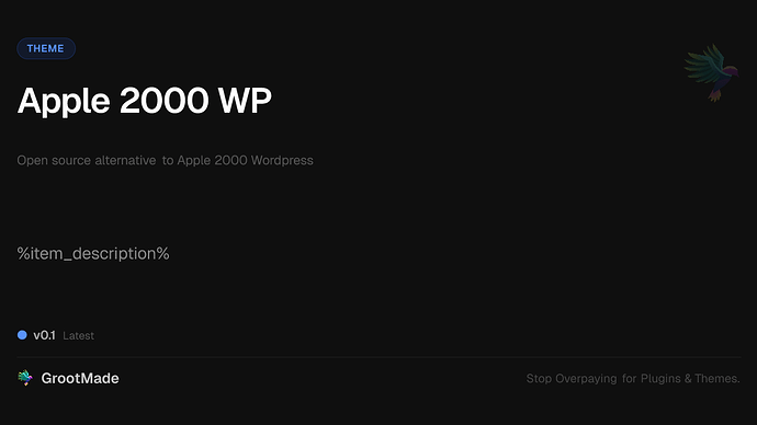 Apple 2000 WP