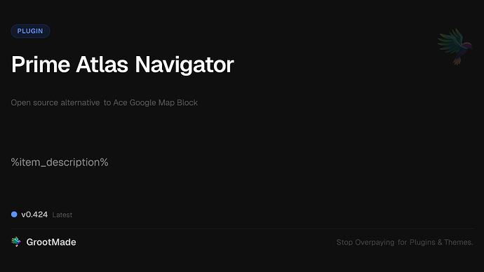 Prime Atlas Navigator