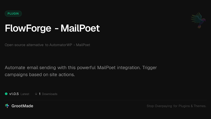 FlowForge - MailPoet