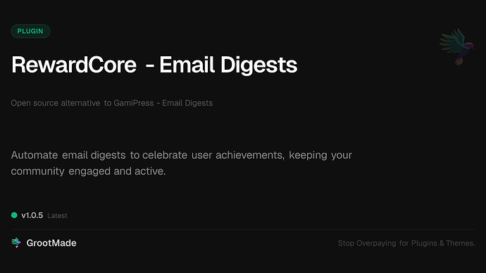 RewardCore - Email Digests