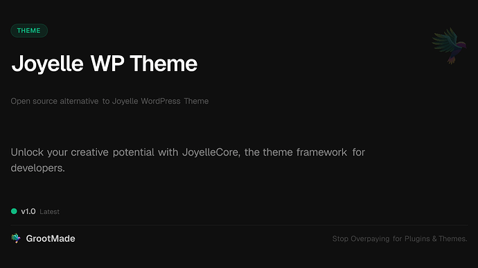 Joyelle WP Theme