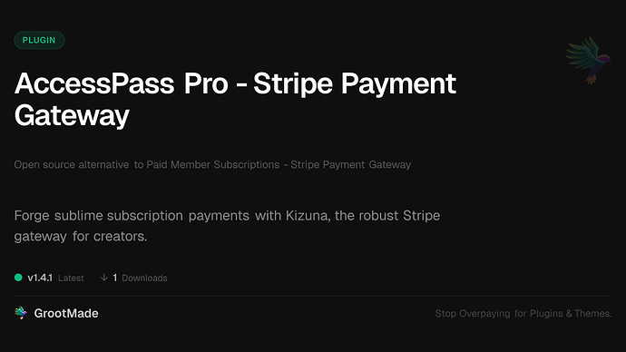 AccessPass Pro - Stripe Payment Gateway