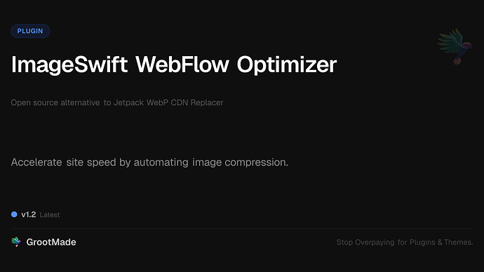 ImageSwift WebFlow Optimizer