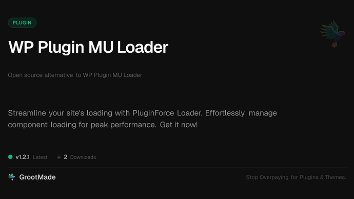 WP Plugin MU Loader