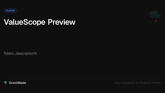 ValueScope Preview
