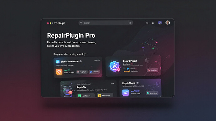 RepairPlugin Pro