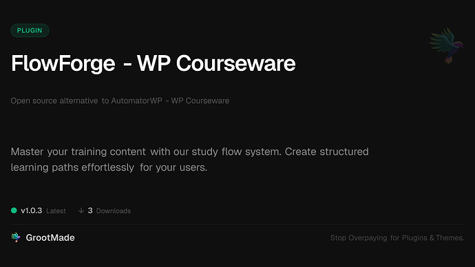 FlowForge - WP Courseware