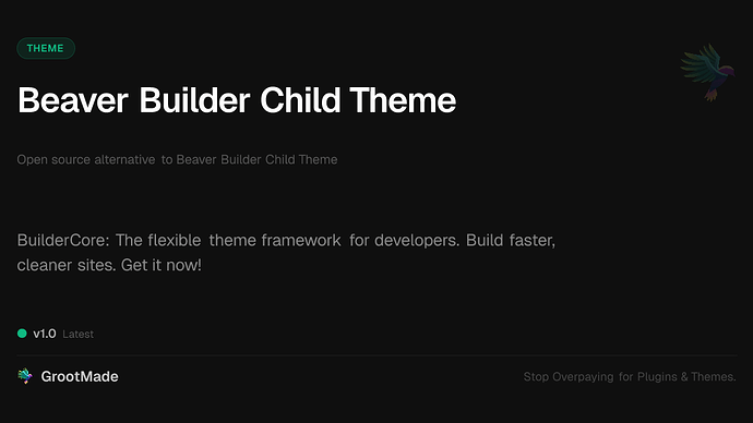 Beaver Builder Child Theme