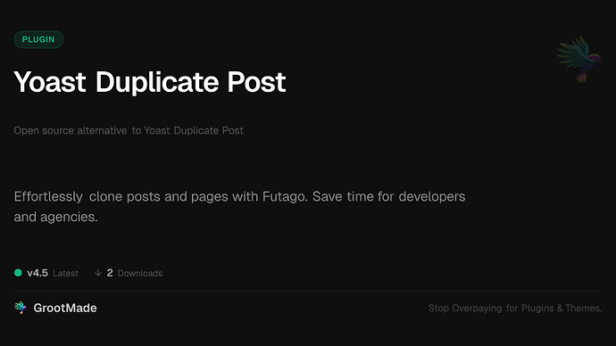 Yoast Duplicate Post