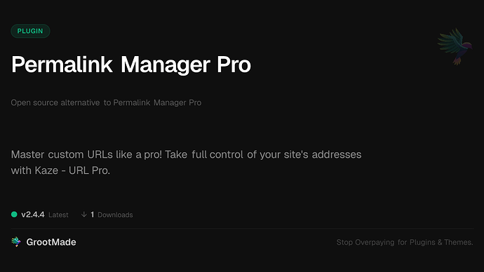 Permalink Manager Pro