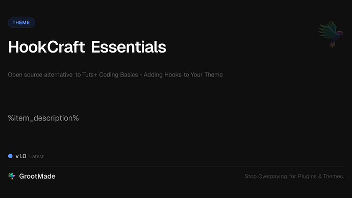 HookCraft Essentials