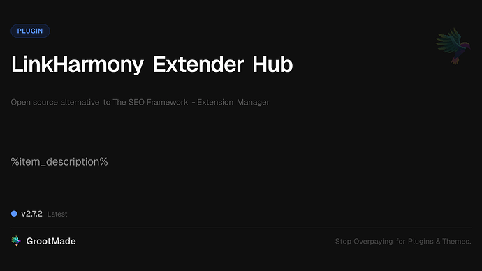 LinkHarmony Extender Hub