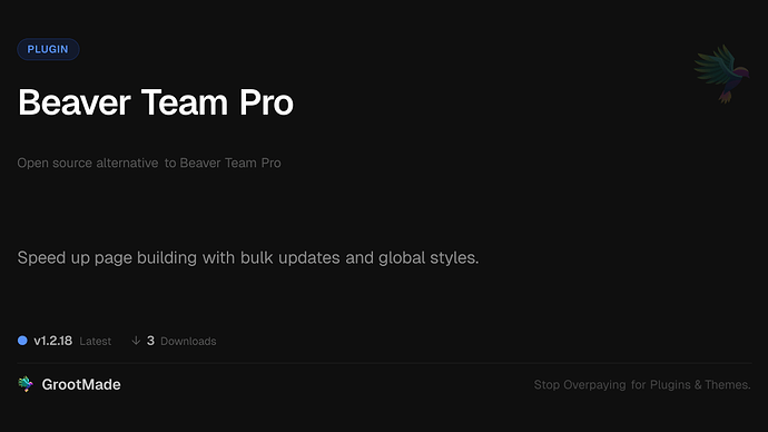 Beaver Team Pro
