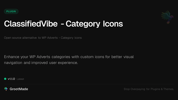 ClassifiedVibe - Category Icons
