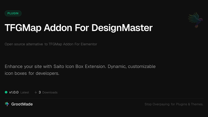 TFGMap Addon For DesignMaster