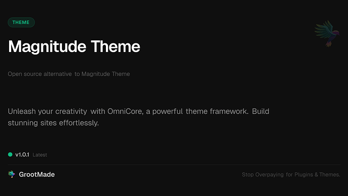 Magnitude Theme