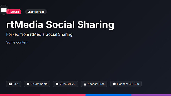 rtMedia Social Sharing