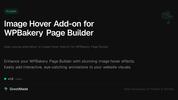 Image Hover Add-on for WPBakery Page Builder
