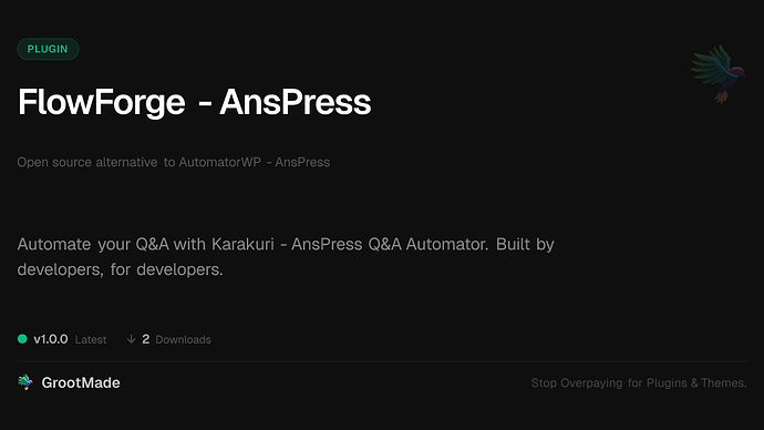 FlowForge - AnsPress