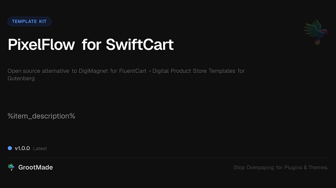 PixelFlow for SwiftCart