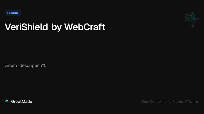 VeriShield by WebCraft