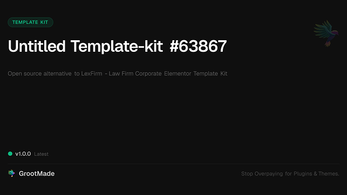 LexFirm - Law Firm Corporate DesignMaster Template Kit