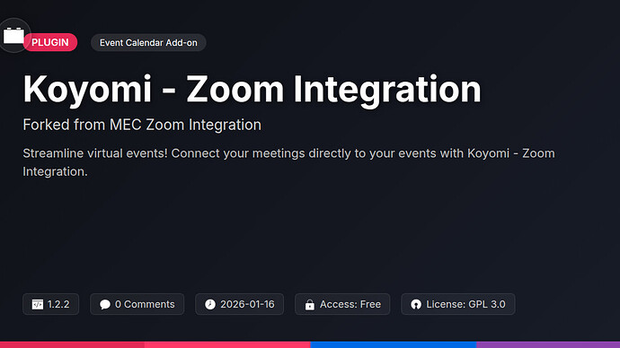 MEC Zoom Integration