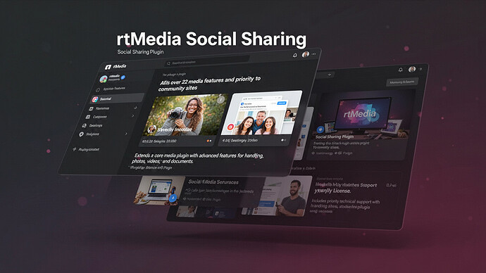 rtMedia Social Sharing