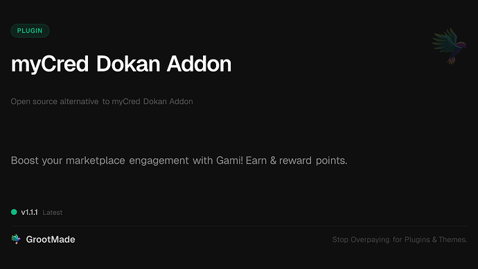 myCred Dokan Addon