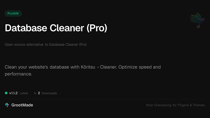 Database Cleaner (Pro)