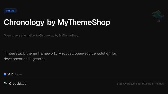 Chronology by MyThemeShop