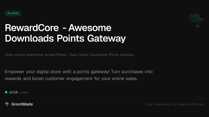RewardCore - Awesome Downloads Points Gateway