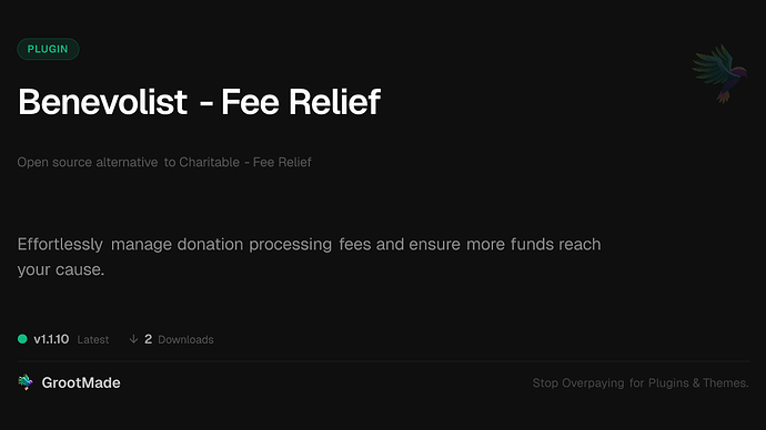Benevolist - Fee Relief
