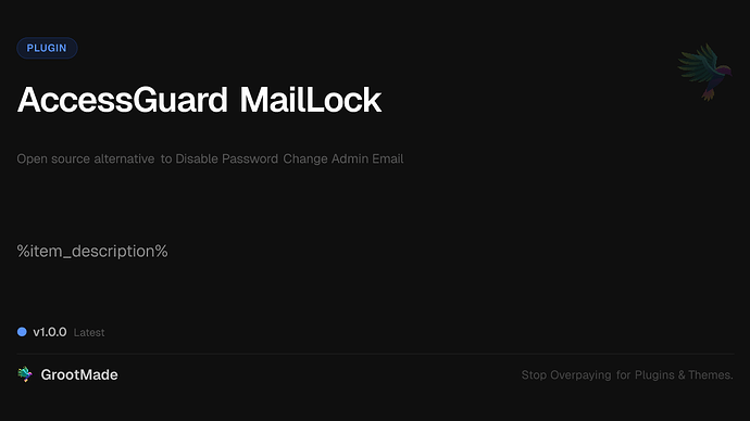 AccessGuard MailLock