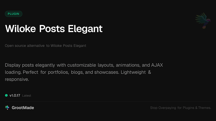 Wiloke Posts Elegant