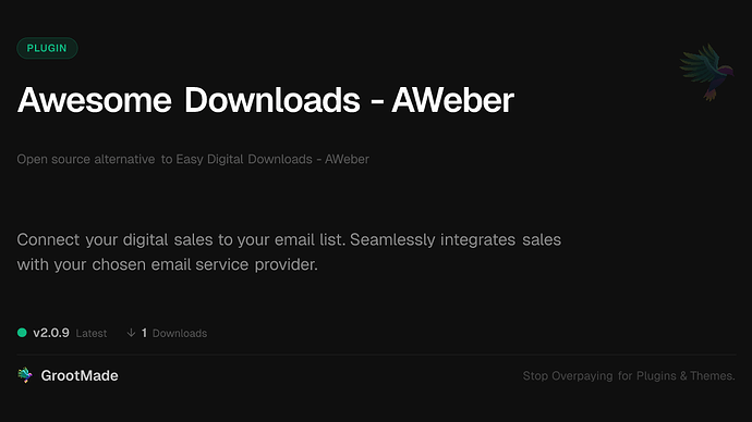 Awesome Downloads - AWeber