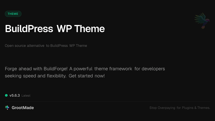 BuildPress WP Theme