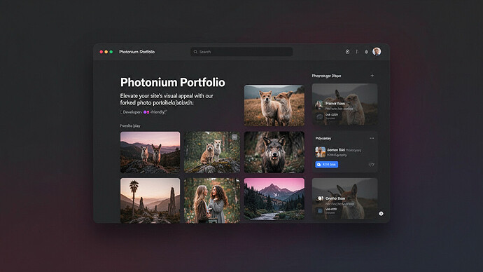 Photonium Portfolio