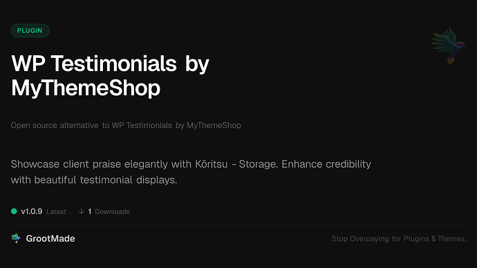 WP Testimonials by MyThemeShop