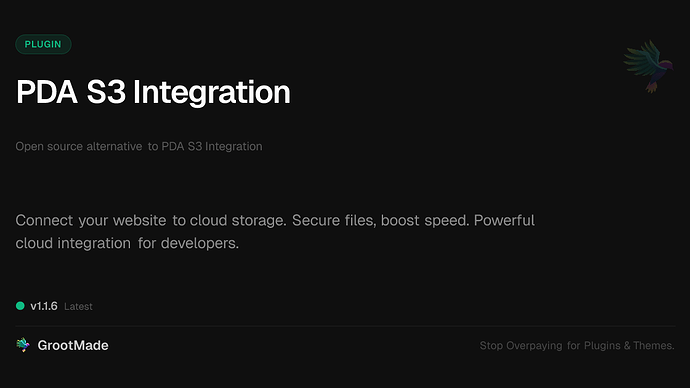 PDA S3 Integration