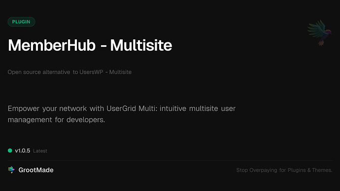 MemberHub - Multisite
