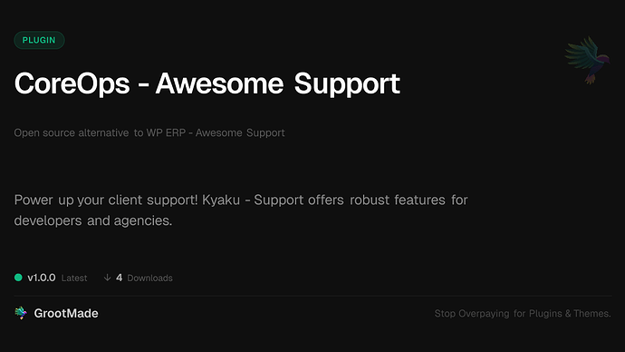 CoreOps - Awesome Support