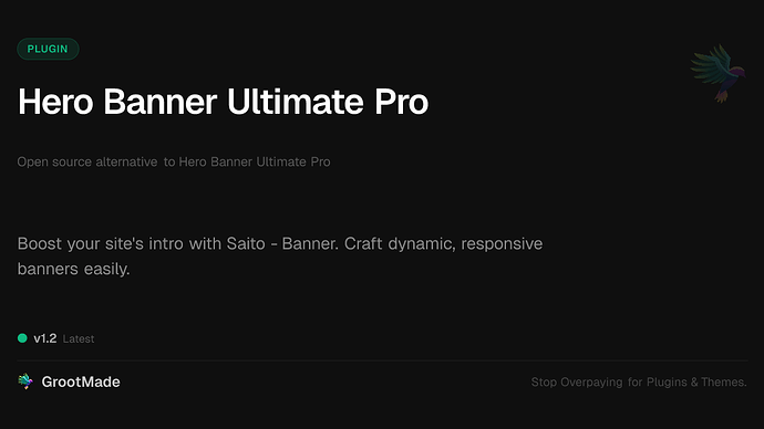 Hero Banner Ultimate Pro