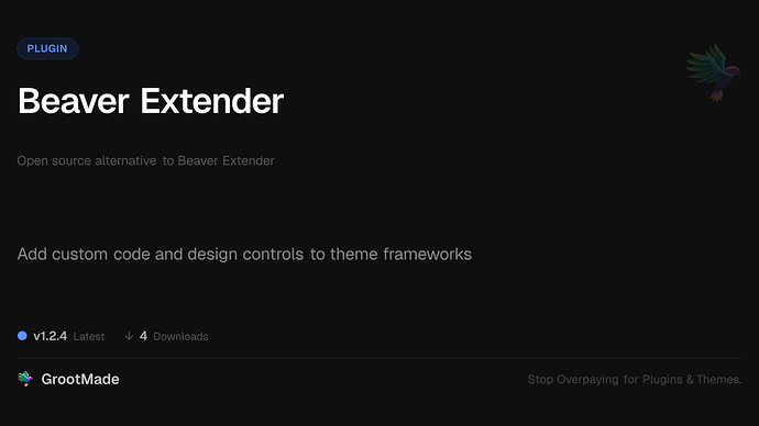 Beaver Extender