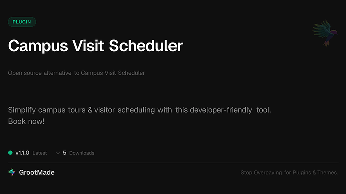 Campus Visit Scheduler