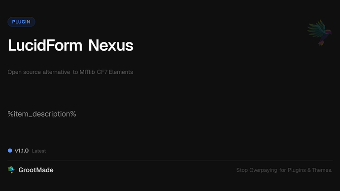 LucidForm Nexus